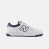 Dame New Balance Sneakers | Bb480Lwn White/Navy (Unisex)