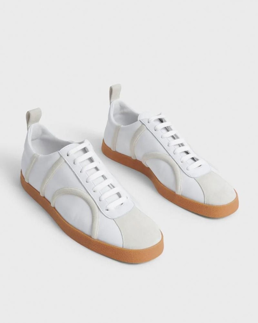 Dame Toteme Sneakers | The Leather Sneaker Off White