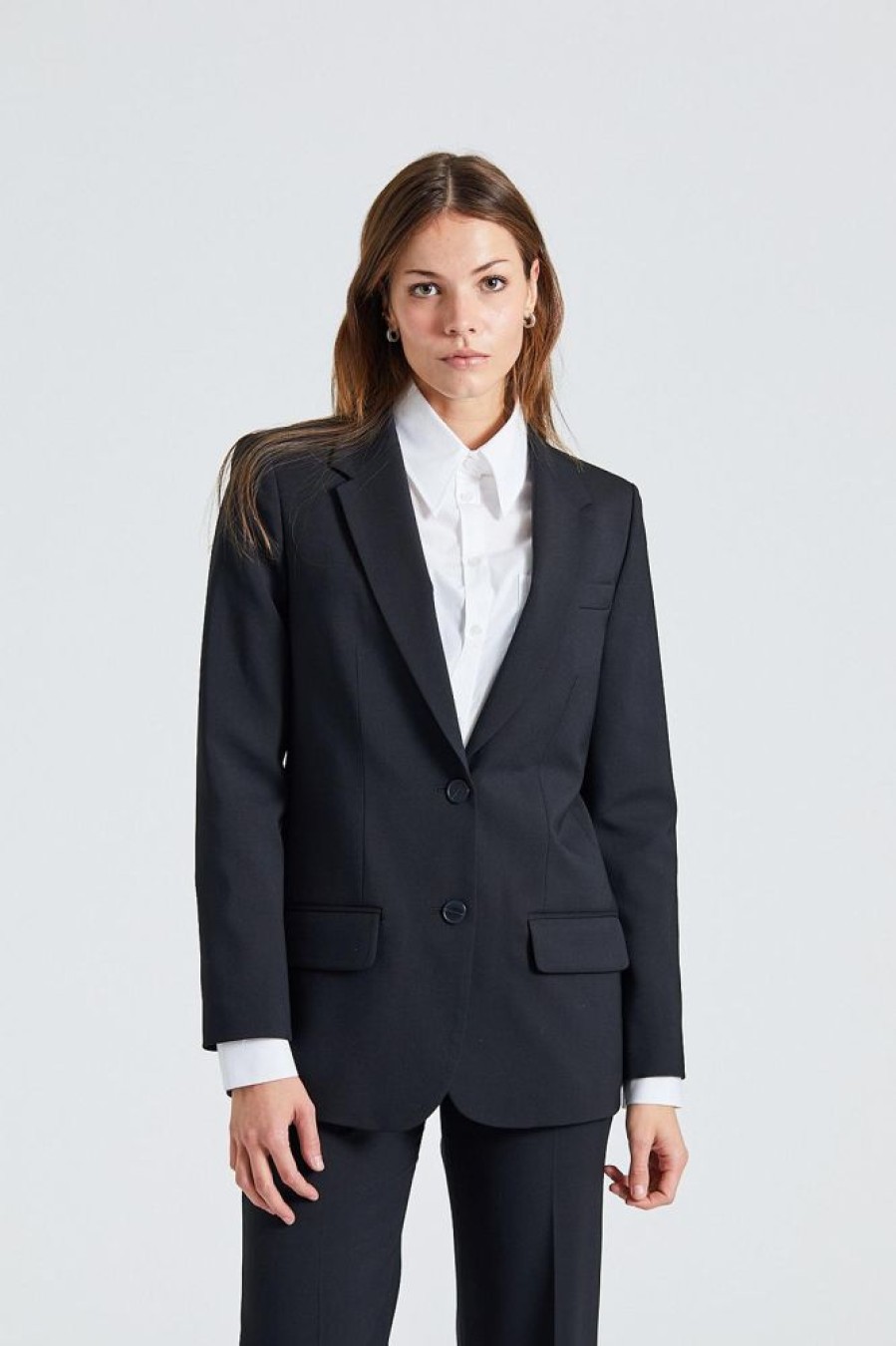 Dame JOSEPH Dresser Og Sett | Jackie Morissey Suit Str Black