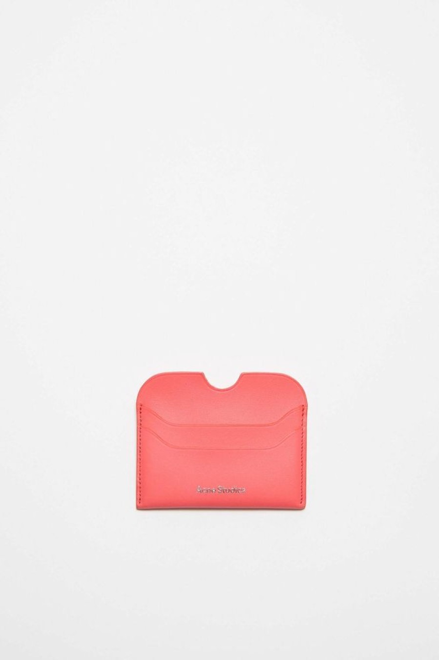 Dame Acne Studios Lommeboker | Leather Card Holder Electric Pink Fn-Ux-Slgs000257