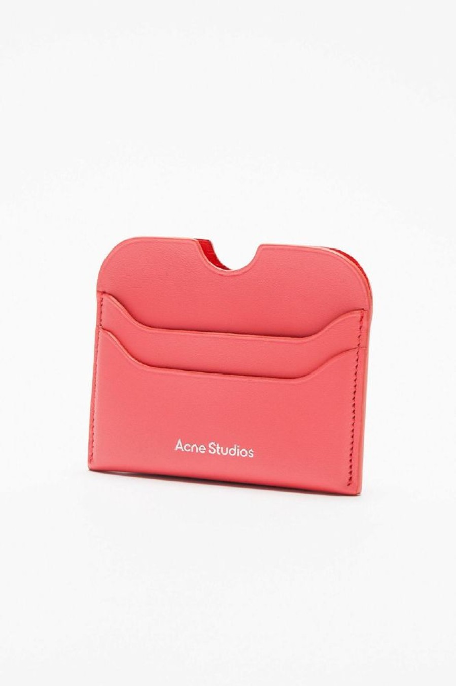 Dame Acne Studios Lommeboker | Leather Card Holder Electric Pink Fn-Ux-Slgs000257