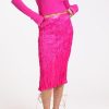 Dame Acne Studios Skjort | Fn-Wn-Skir000491 Fuchsia Pink