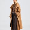 Dame Toteme Kaper | Signature Wool Cashmere Coat Camel