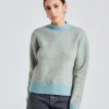 Dame Holzweiler Gensere | Anja Stripe Sweater Blue