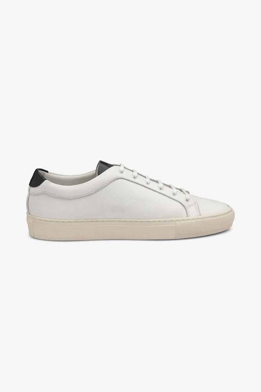 Herre LOAKE Skinnsko | Dash White Calf