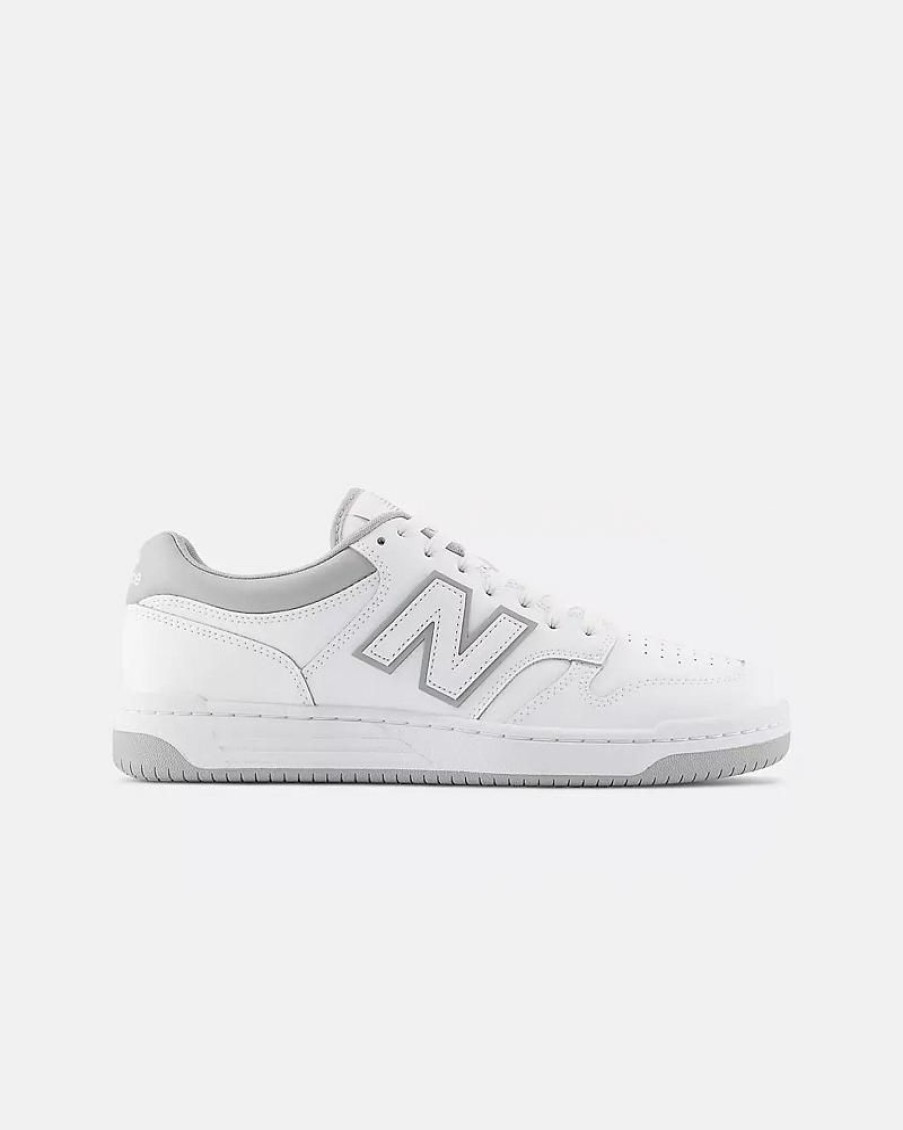 Dame New Balance Sneakers | Bb480Lgm White/Grey Matter