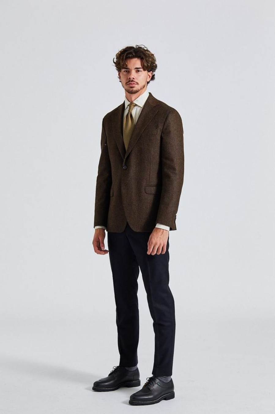 Herre Oscar Jacobson Blazere | Fogerty Blazer Warm Brown