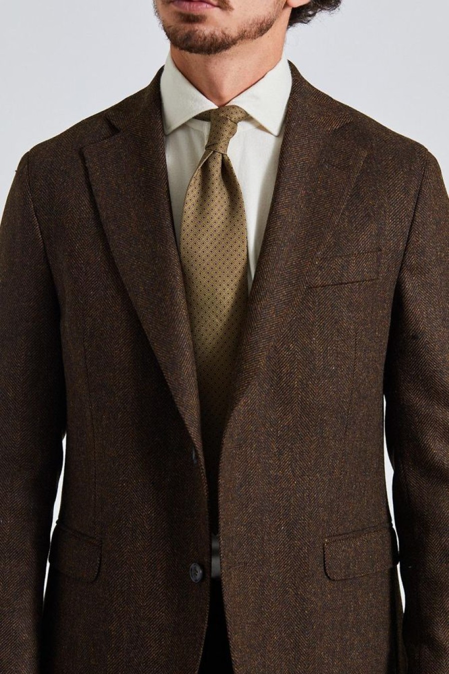 Herre Oscar Jacobson Blazere | Fogerty Blazer Warm Brown