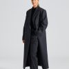 Dame Filippa K Kaper | Tailored Coat Anthracite Mel