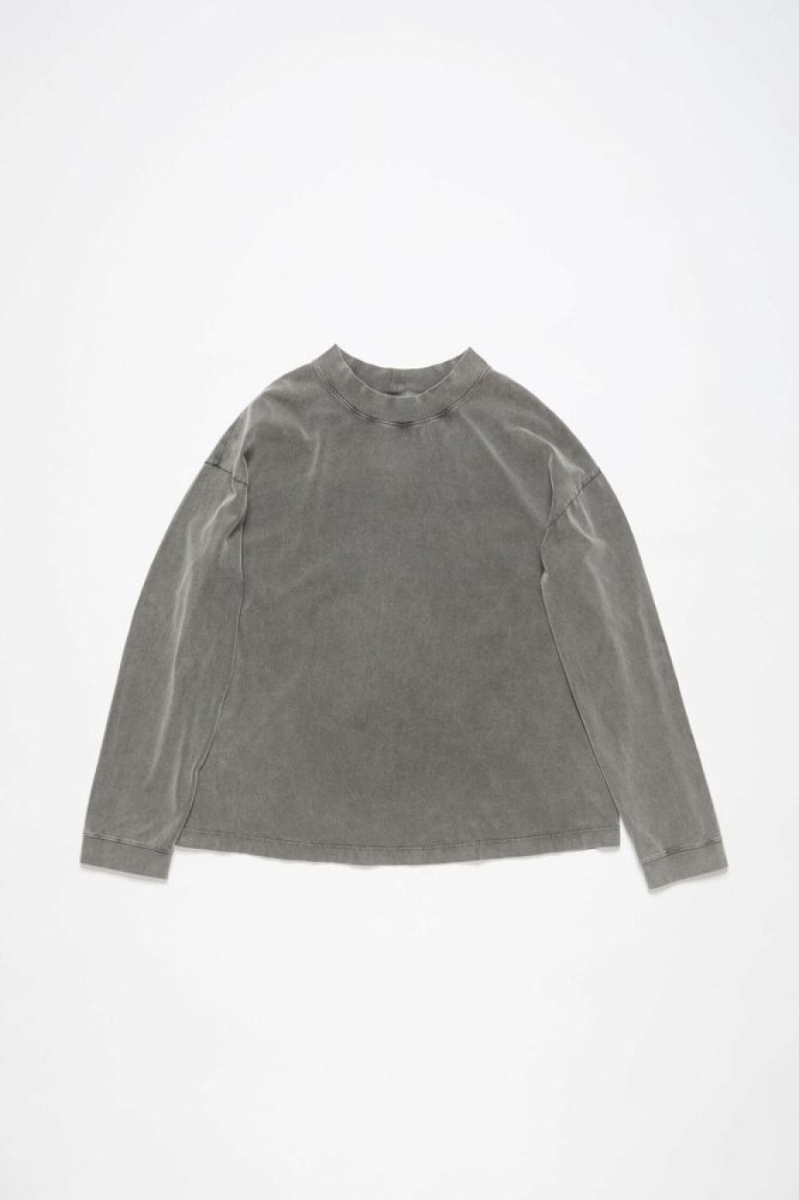 Dame Acne Studios Gensere | Crew Neck Sweater Faded Black Fn-Ux-Tshi000020