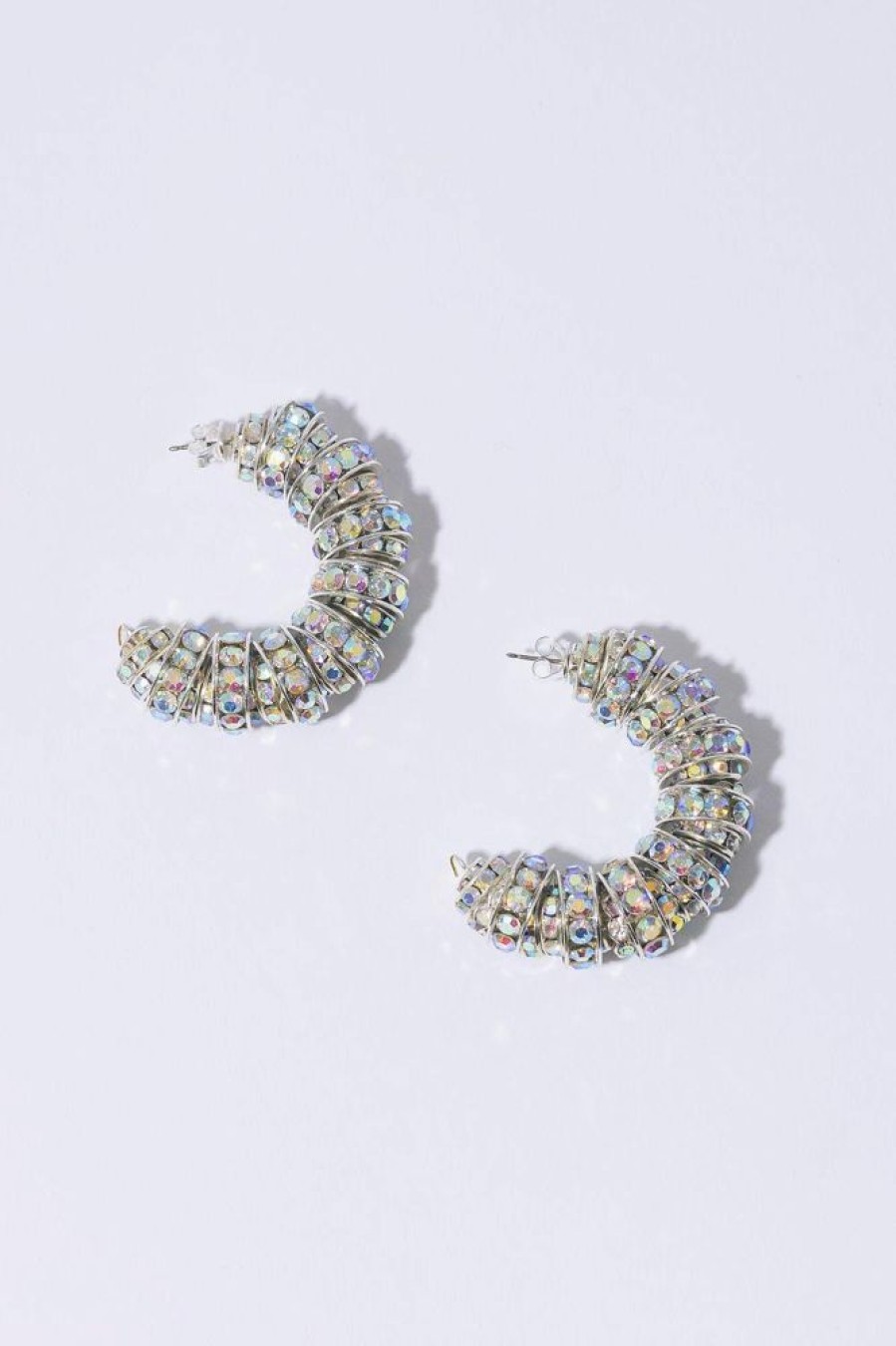 Dame PEARL OCTOPUSS.Y Jewelry | Fat Diamond Hoops