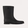 Dame Toteme Stovler | The Rain Boot Black