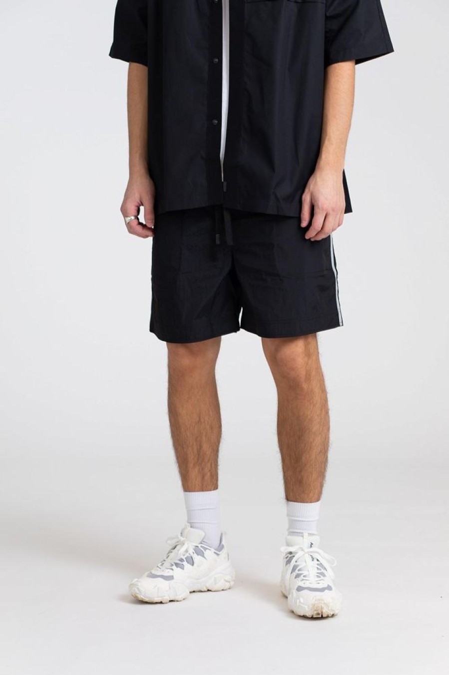 Herre Tom Wood Shorts | Achille Shorts Water Repelient Black