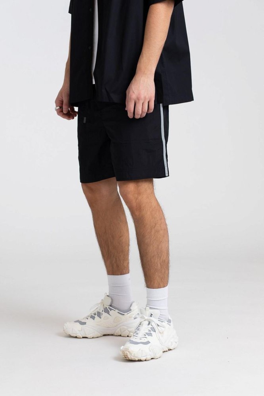 Herre Tom Wood Shorts | Achille Shorts Water Repelient Black