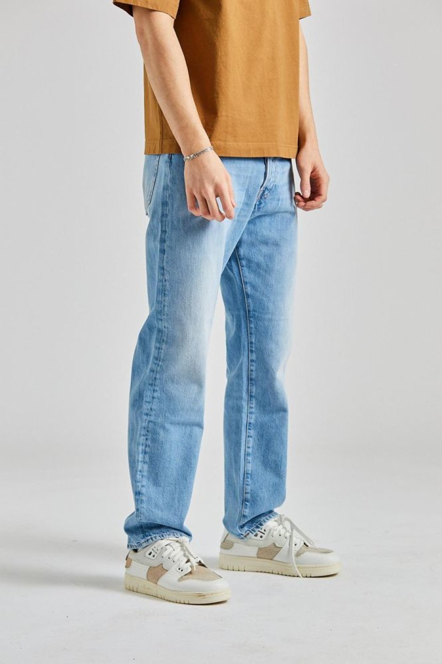 Herre Acne Studios Jeans | Relaxed Fit Jeans Light Blue Vintage Acne Studios 2003