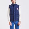 Herre Canada Goose Vester | Freestyle Crew Vest Atlantic Navy