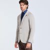 Herre LARDINI Cardigans | Man Knit Jacket Beige