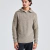 Herre NN07 Gensere | Carl Half Zip Nature Mel