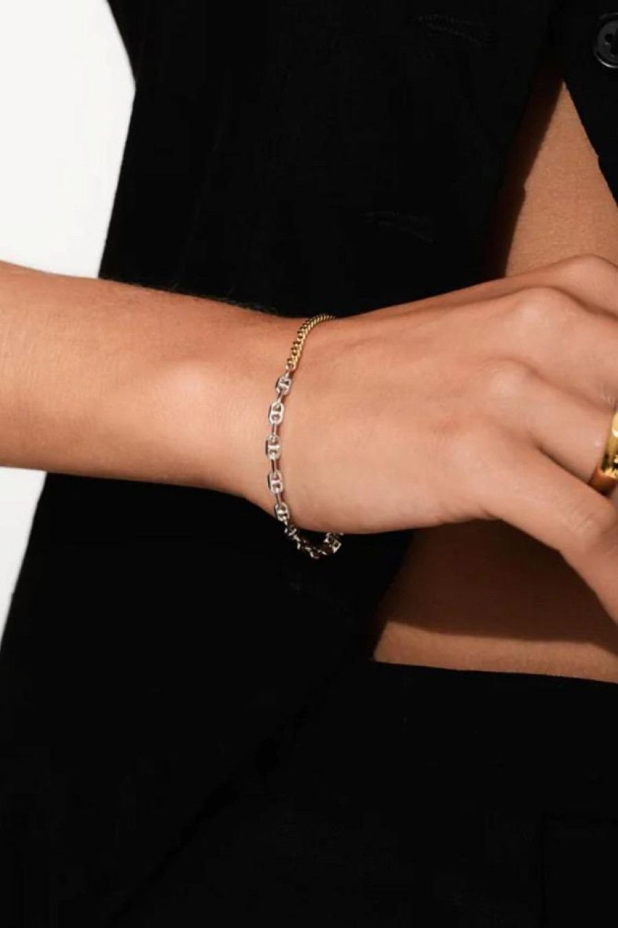 Dame Tom Wood Jewelry | Rue Bracelet Duo