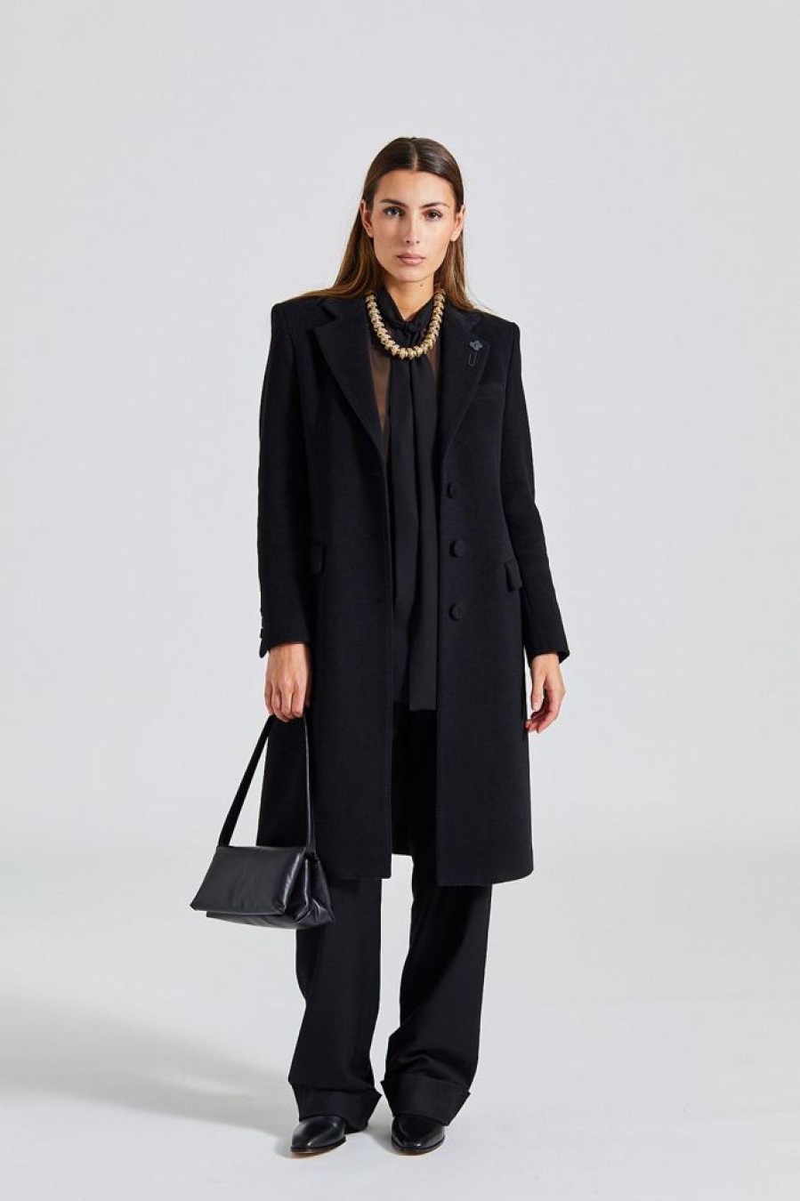 Dame LARDINI Kaper | James Coat Black