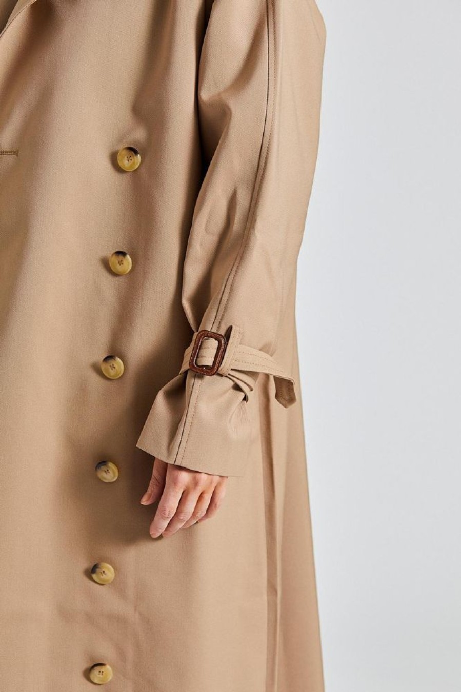 Dame Toteme Jakker | Signature Trench Khaki