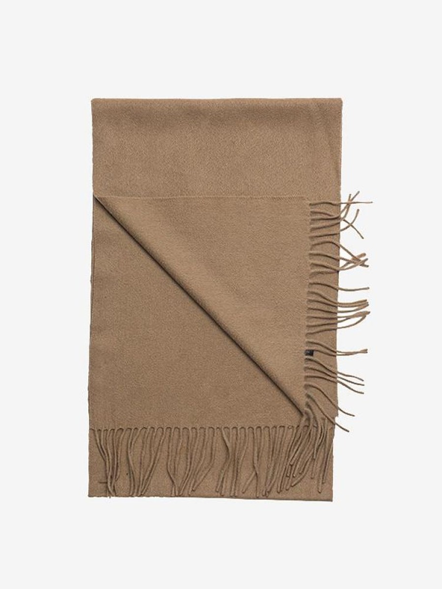 Herre Amanda Christensen Skjerf | Cashmere Scarf Camel