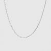 Dame Tom Wood Jewelry | Rue Chain Silver 18 Inches