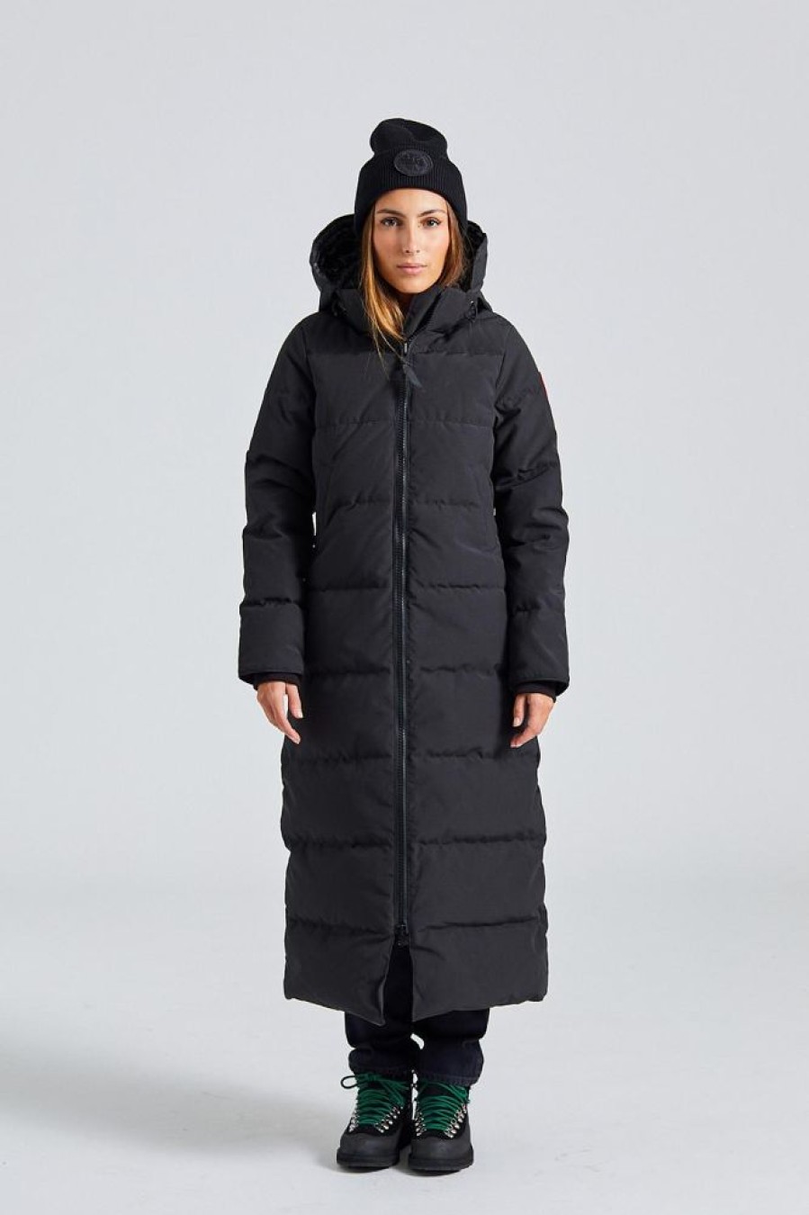 Dame Canada Goose Jakker | Mystique Parka Cr Black