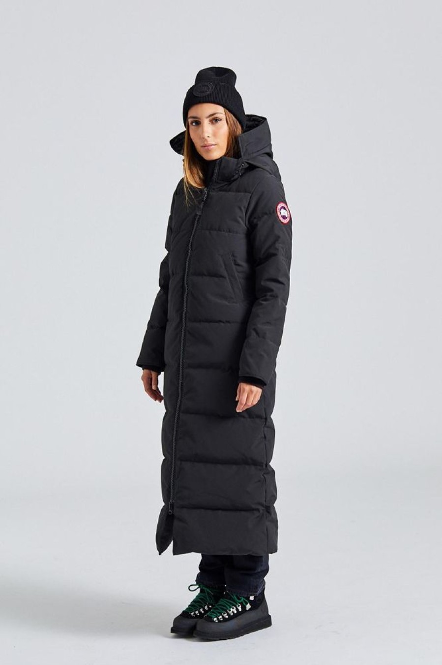 Dame Canada Goose Jakker | Mystique Parka Cr Black