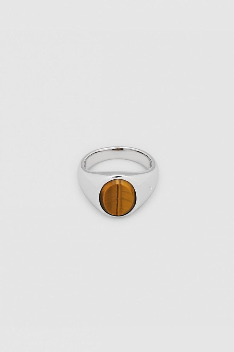 Herre Tom Wood Jewelry | Lizzie Ring Tiger Eye