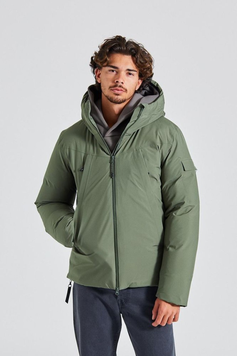 Herre Blæst Jakker | Rauma Jacket Dusty Green