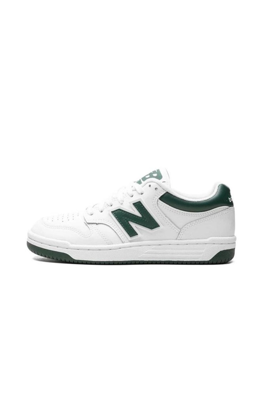 Herre New Balance Sneakers | Bb480Lng White/Nightwatch Green