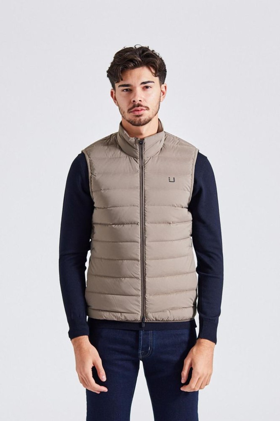 Herre UBR Vester | Sonic Vest Dark Sand