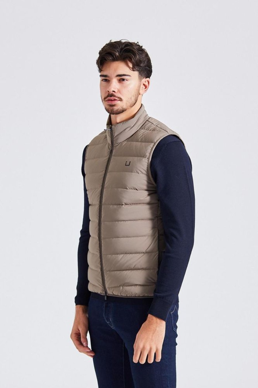 Herre UBR Vester | Sonic Vest Dark Sand