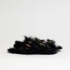 Dame MARNI Sandaler | Fussbett Shoe Black