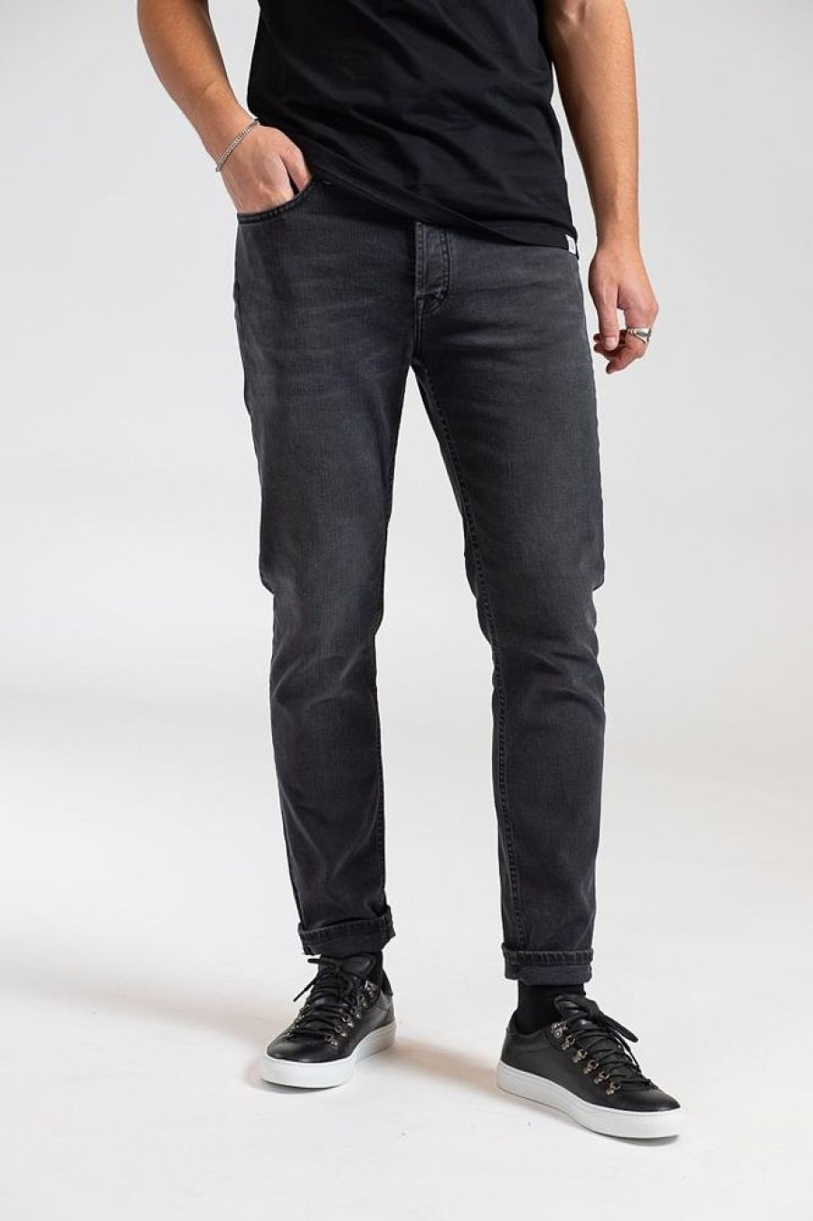 Herre Acne Studios Jeans | River Used Blk