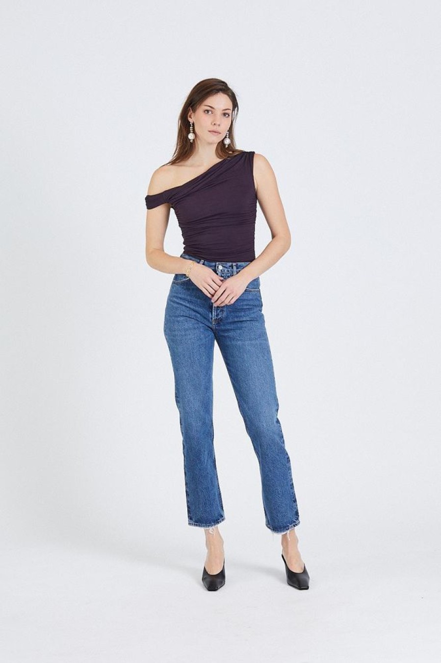 Dame AGOLDE Jeans | 90'S Pinch Waist H/R Straight In Range