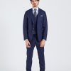 Herre Onesto Dresser | N.Siena Palermo Camden Suit Navy Pinstripe