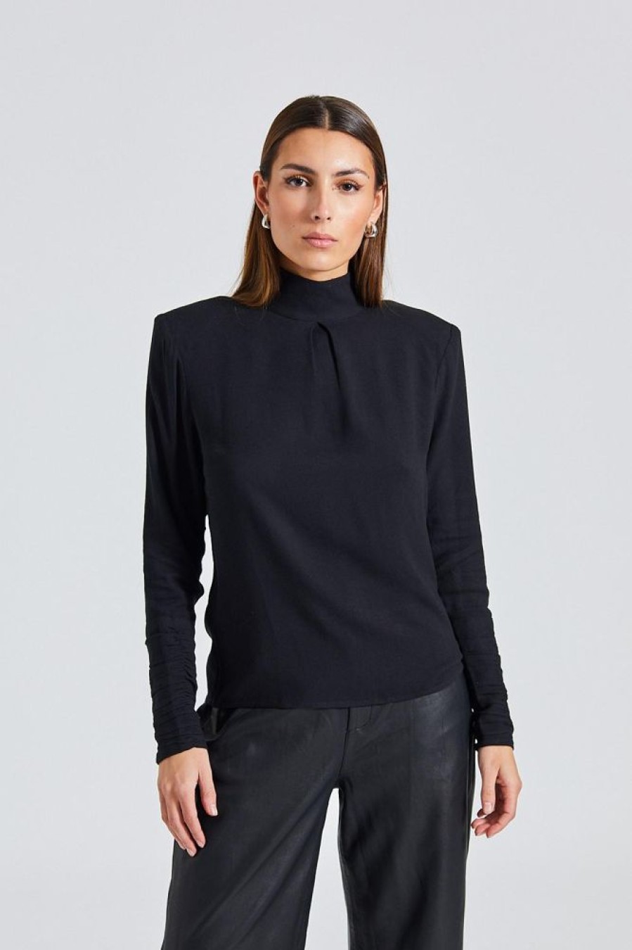 Dame ENVELOPE1976 Skjorter Og Bluser | Castel Blouse Black