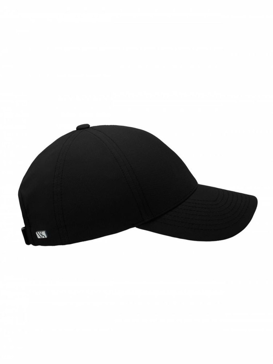 Herre Varsity Headwear Capser | Black Active Tech