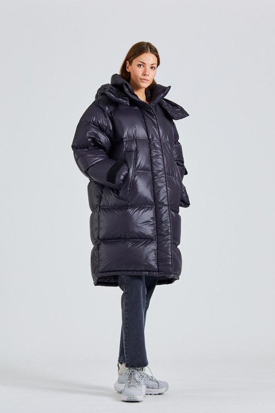 Dame Holzweiler Jakker | Steilia Down Jacket Black