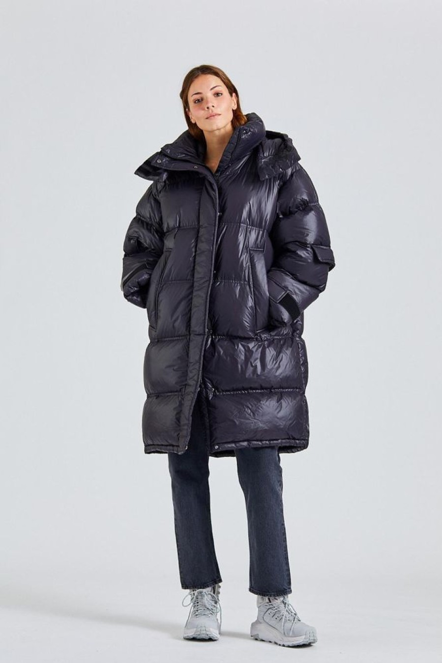 Dame Holzweiler Jakker | Steilia Down Jacket Black