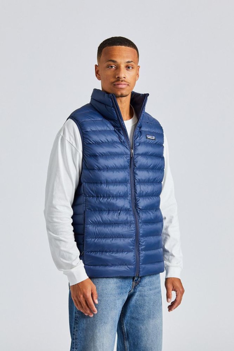 Herre Patagonia Vester | Down Sweater Vest New Navy