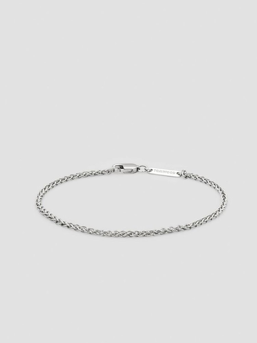 Herre Tom Wood Jewelry | Spike Bracelet Silver