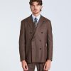 Herre LARDINI Blazere | Man Jacket Special Line Brown