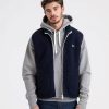 Herre Drakes Vester | Zip Through Fleece Vest Navy