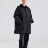 Dame Toteme Jakker | Quilted Barn Jacket Black