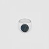 Herre Tom Wood Jewelry | Oval Blue Hawk Eye