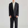 Herre Acne Studios Blazere | Relaxed Fit Suit Jacket Black Fn-Mn-Suit000328