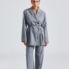 Dame Ganni Dresser Og Sett | Drapey Melange Suit Paloma Melange